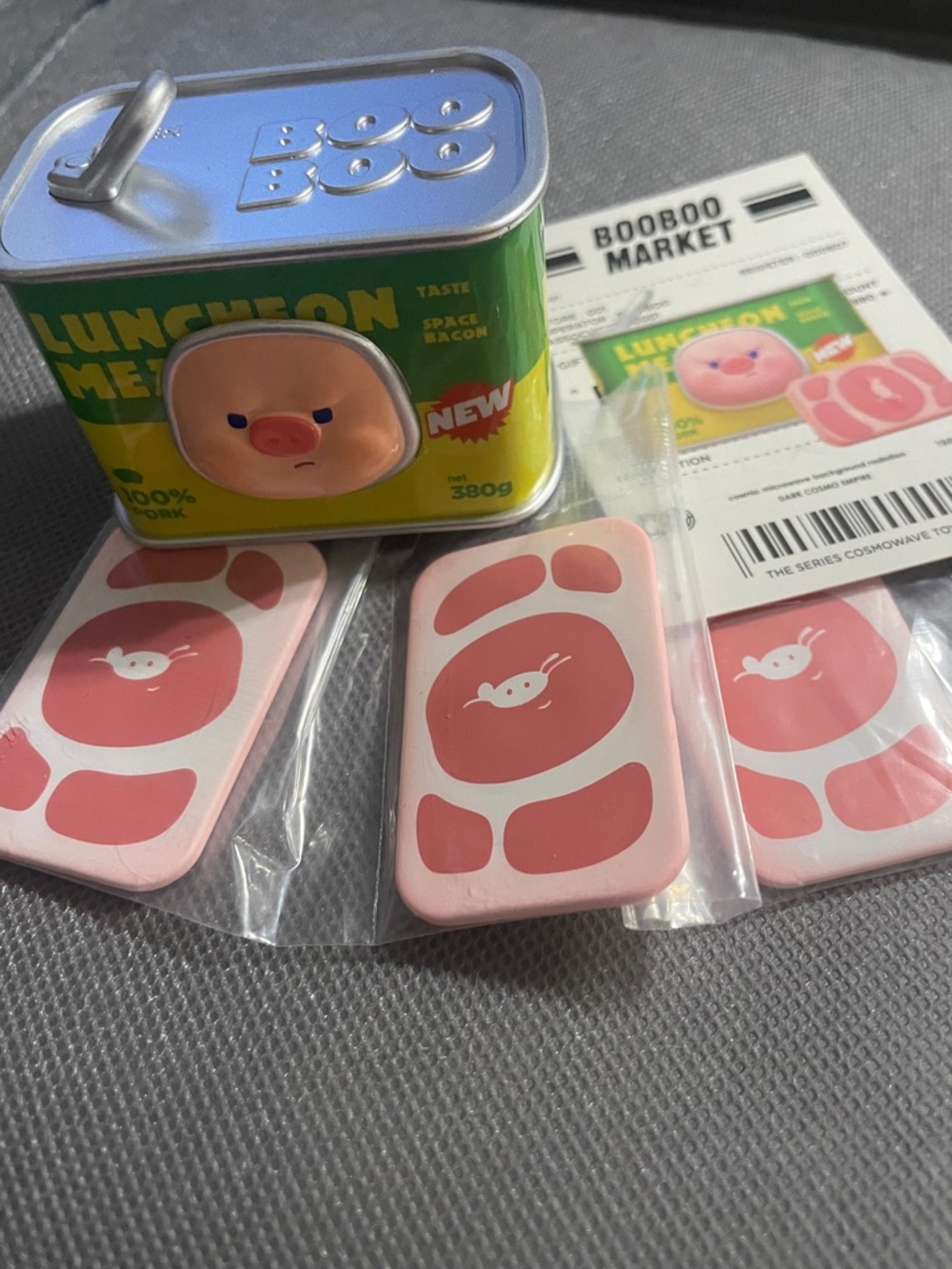 AUTHENTIC - CosmoWave Lab - BooBoo Market - Luncheon Meat Tin